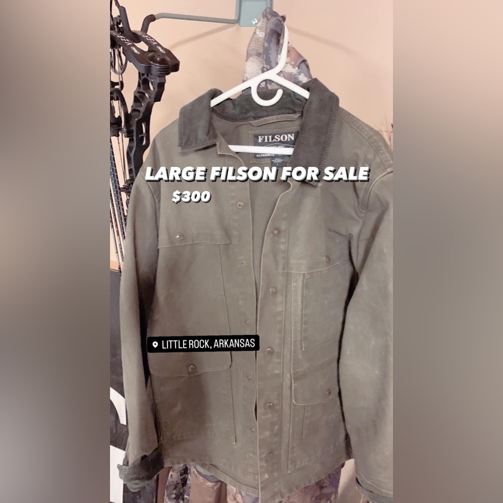 Large Filson Jacket For Sale: $300 - Great condition: Worn Twice